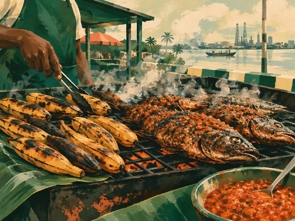 Illustration: Bole & fish